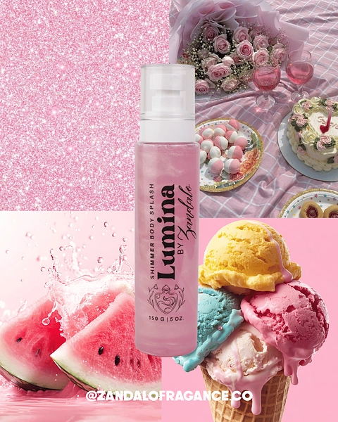 Lumina Rosado | Body Shimmer Sandía Fresca