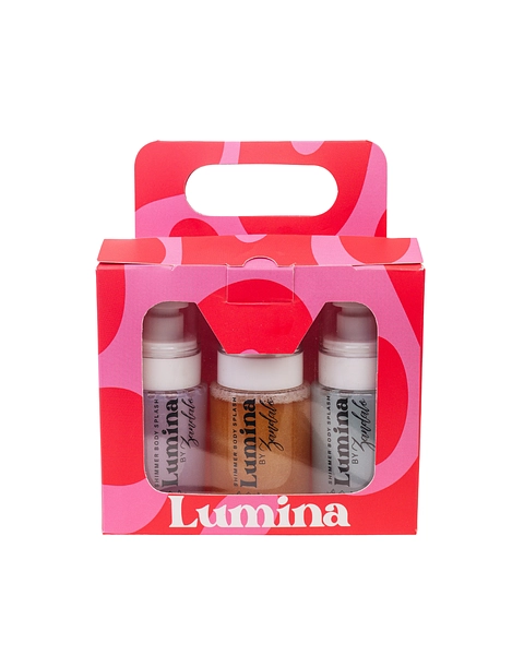 Kit Mini Lumina X3 | Mini Body Shimmer 60 Ml