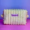 Cosmetiquera Peluda Amarillo 💛